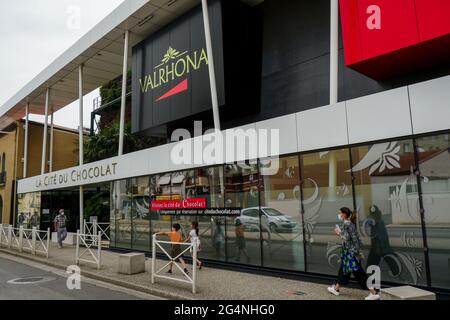 La Cité du Chocolat, Valrhona, Tain l'Hermitage, Drôme, REGION AURA, Frankreich Stockfoto