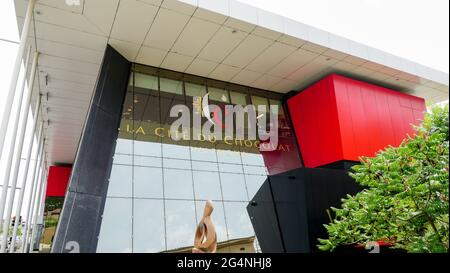 La Cité du Chocolat, Valrhona, Tain l'Hermitage, Drôme, REGION AURA, Frankreich Stockfoto