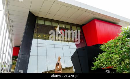 La Cité du Chocolat, Valrhona, Tain l'Hermitage, Drôme, REGION AURA, Frankreich Stockfoto