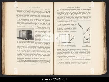 Daguerreotypie Kamera; Original Daguerreotypie Kamera von 1839 mit Siegel und Signatur Daguerres. . Stockfoto