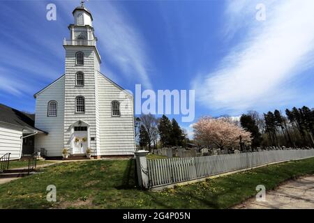 Setauket Presbyterian Church Long Island New York Stockfoto