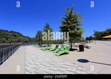 Roberto Clemente State Park Bronx, New York City Stockfoto