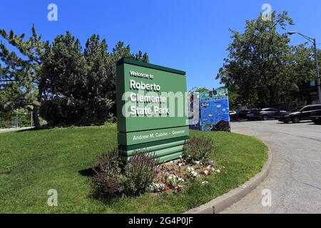 Roberto Clemente State Park Bronx, New York City Stockfoto