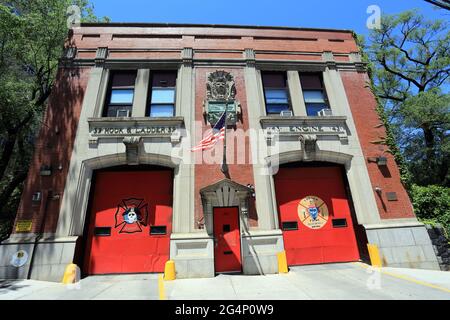 Firehouse, Bronx, New York Stockfoto