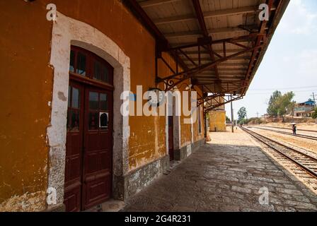 Die yunnan-Eisenbahn Stockfoto