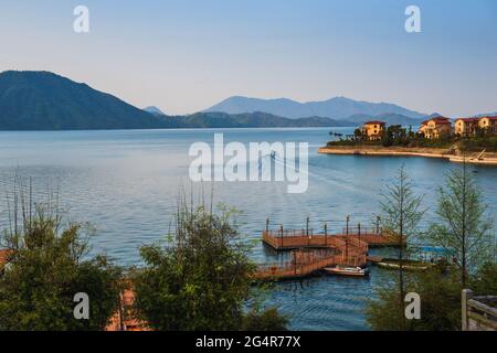 Anhui huangshan taiping See malerische Landschaft Stockfoto