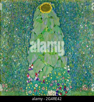 Gustav Klimt - Die Sonnenblume. Stockfoto