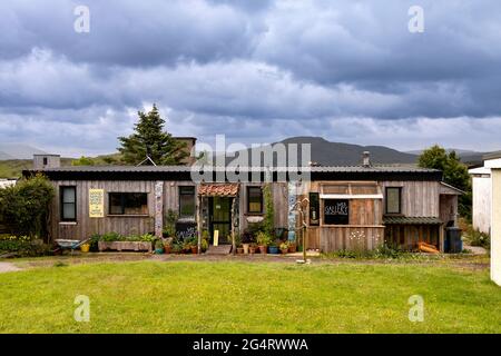 DURNESS SUTHERLAND SCOTLAND DAS BALNAKEIL CRAFT VILLAGE DIE KLEINE GALERIE UND HOLZWINDWERKSTATT Stockfoto