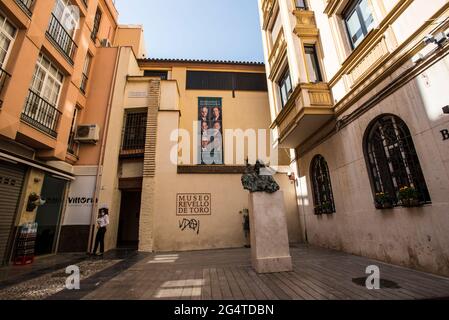 Kunstmuseum Revello de Toro in Malaga Stockfoto