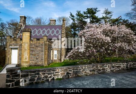 The Point Pleasant Park Gatekeeper's Lodge Stockfoto