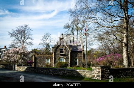 The Point Pleasant Park Gatekeeper's Lodge Stockfoto