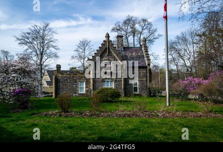 The Point Pleasant Park Gatekeeper's Lodge Stockfoto