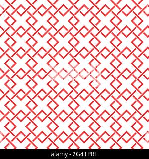 Geometrische Muster aus dreieckigen Elementen mit roten Linien Stock Vektor