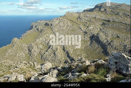 Vuelta Cricula Puig Roig, Mallorca, Balearen Stockfoto