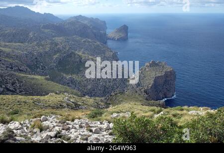 Vuelta Cricula Puig Roig, Mallorca, Balearen Stockfoto