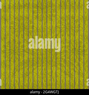 Grunge Chartreuse und grau gestreifte Muster Hintergrund in 12x12 digitalen Papier Kulissen. Vertikale Linien für Seitenelemente und Grafikdesign. Stockfoto