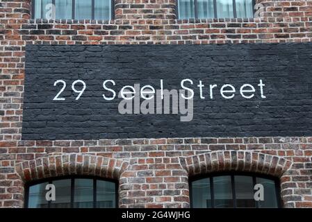 Das Resident Hotel in der Seel Street 29 in Liverpool Stockfoto