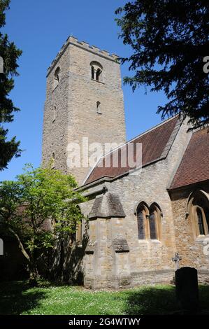 St. Thomas of Canterbury Church, Clapham, Bedfordshire Stockfoto