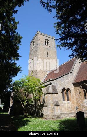 St. Thomas of Canterbury Church, Clapham, Bedfordshire Stockfoto