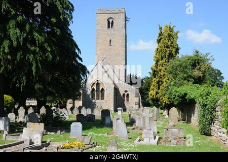 St. Thomas of Canterbury Church, Clapham, Bedfordshire Stockfoto