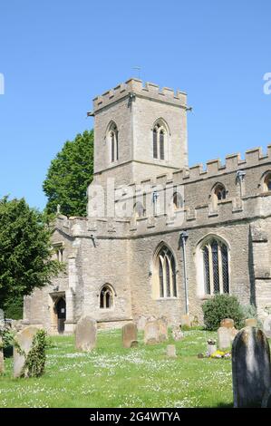 St Mary's Church, Oakley, Bedfordshire Stockfoto