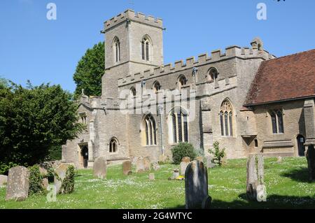 St Mary's Church, Oakley, Bedfordshire Stockfoto