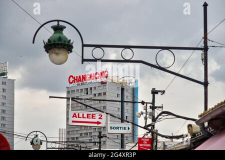 FRANKREICH, SEINE-SAINT-DENIS (93), SAINT-OUEN, PUCES OF SAINT-OUEN (FLOHMARKT SAINT-OUEN), BIRON-MARKT Stockfoto