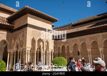 alambra de granada monumento nacional Stockfoto