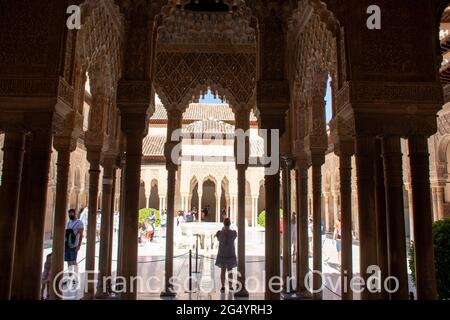 alambra de granada monumento nacional Stockfoto