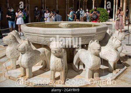 alambra de granada monumento nacional Stockfoto