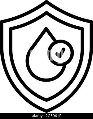 Symbol für regulierte Produkte. Vektorsymbol für regulierte Produkte für Webdesign isoliert auf weißem Hintergrund darstellen Stock Vektor