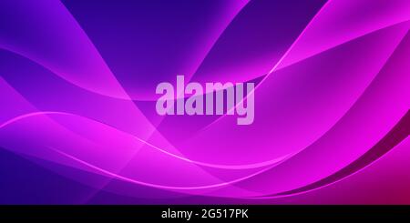Blau und Rosa Lila Gradient Abstrakt Moderne Hintergrundbilder. Neue abstrakte Formen im Hintergrund-Design Stockfoto
