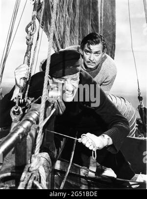 RICHARD HAYDEN und CLARK GABLE in NEVER LET ME GO 1953 Regisseur DELMER DAVES aus dem Roman Come The Dawn von Paul Winterton Produzent Clarence Brown Metro Goldwyn Mayer Stockfoto