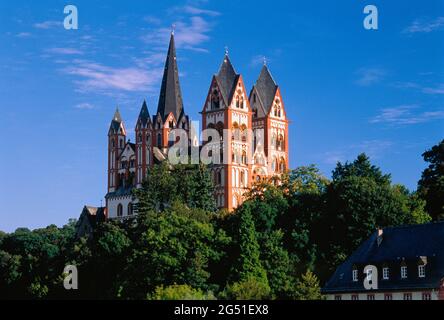 Limburger Dom Limburg an der Lahn, Hessen, Deutschland Stockfoto