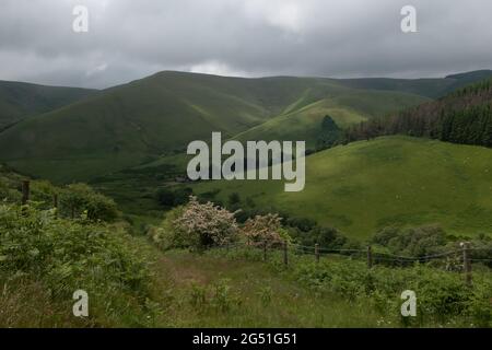 The Cambrian Mountains, Powys, Wales, Großbritannien Stockfoto