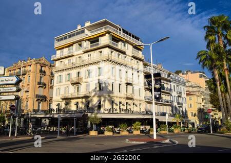 Caffe Roma, Cannes, Südfrankreich Stockfoto