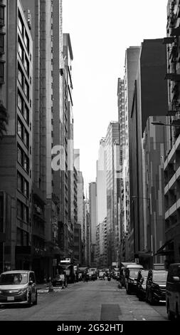 Kwun Tong Old Street, Kowloon. (Winter 2020) Stockfoto