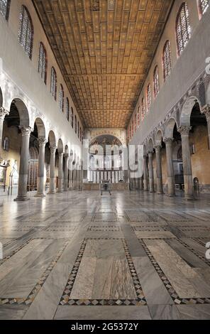 Italien, Rom, Aventino, Basilika Santa Sabina Stockfoto