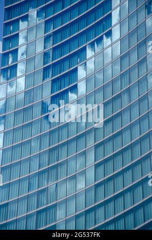 Palazzo Lombardia, Mailand, Porta Nuova, Wolkenkratzer. Region Lombardei, Sitz des Regionalrats der Lombardei, Italien. Architektonische Details Stockfoto