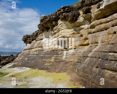 Laig Bay, Isle of Eigg, Schottland Stockfoto