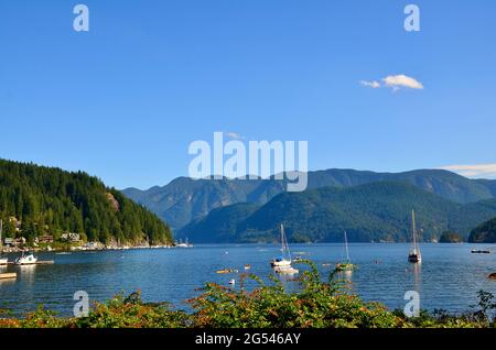 Deep Cove North Vancouver BC Kanada Stockfoto