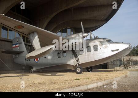 Kurzfilm SA.6 Sealand ein leichtes amphibisches zweimotorige Flugzeug (Erstflug: 1948) Stockfoto