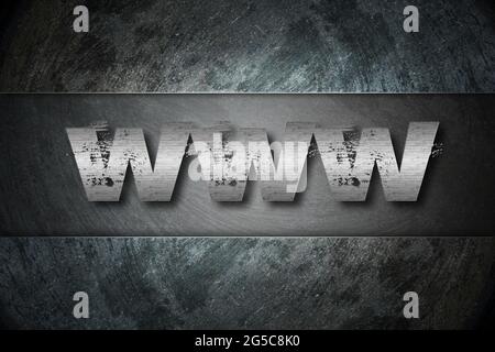 Social Media Konzept Text auf Hintergrund Stockfoto