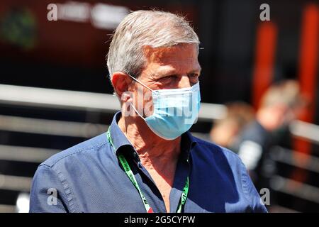 Spielberg, Österreich. Juni 2021. Fritz Enzinger (GER) Leiter Porsche Motorsport & Leiter Volkswagen Group Motorsport. Steiermark Grand Prix, Samstag, 26. Juni 2021. Spielberg, Österreich. Quelle: James Moy/Alamy Live News Stockfoto