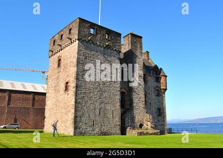 Newark Castle Stockfoto