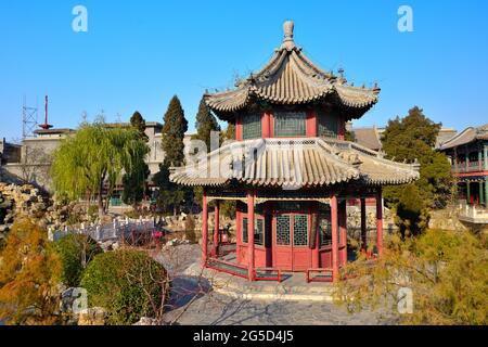 Blick auf Baoding Stockfoto