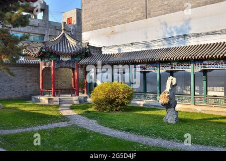 Blick auf Baoding Stockfoto