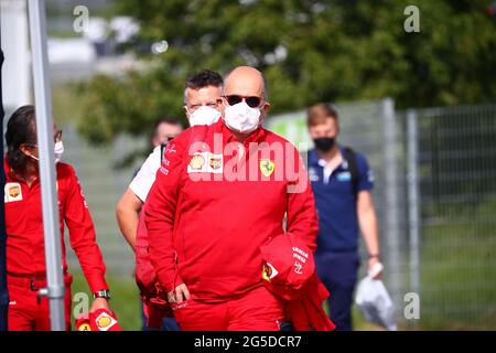 Spielberg, Osterreich. Februar 2019. Luca Colajanni, Scuderia Ferrari, Formel-1-Weltmeisterschaft 2021, Steirischer GP 2021, 24-27. Juni 2021 Quelle: Independent Photo Agency/Alamy Live News Stockfoto