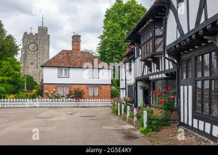 Chilham Village, Kent, Großbritannien Stockfoto