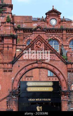 Higsons Brewery in der Stanhope Street in Liverpool Stockfoto